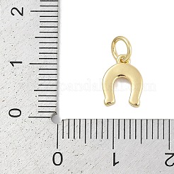 Brass Enamel Charms&nbsp;KK-Q028-07B-G