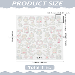 Christmas Nail Art Stickers&nbsp;MRMJ-WH0201-003