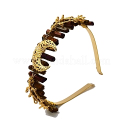 Natural Quartz with Metal Hair Bands&nbsp;PW-WG644CB-03