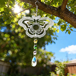 201 Stainless Steel 3D Rotating Hanging Wind Spinner&nbsp;STAS-TADJ0001-10