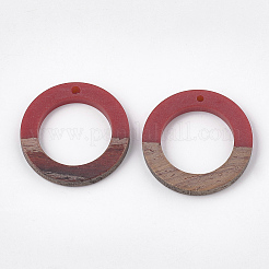 Resin & Walnut Wood Pendants&nbsp;LS-RESI-S358-04D