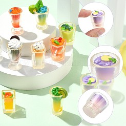 20Pcs 10 Styles Resin Cool Drink Miniature Display Decorations&nbsp;DJEW-CJ0001-22