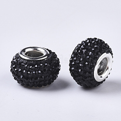 Opaque Resin European Beads&nbsp;RPDL-T038-008A