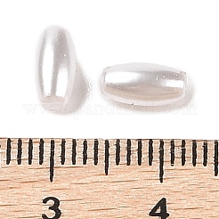 ABS Plastic Imitation Pearl Beads&nbsp;KY-K002-03-8X4MM-A