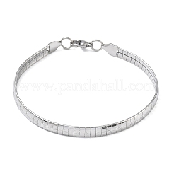 304 Stainless Steel Link Chain Bracelets for Women&nbsp;BJEW-Z178-12P