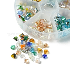 6 Colors Electroplate Glass Beads&nbsp;EGLA-FS0001-43