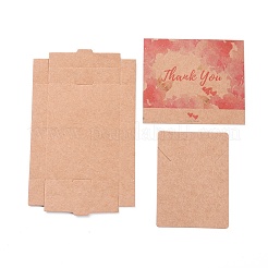 Kraft Paper Boxes and Necklace Jewelry Display Cards&nbsp;CON-L016-B03