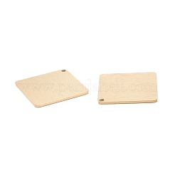 Ion Plating(IP) 304 Stainless Steel Pendants&nbsp;LS-STAS-O133-08H-G