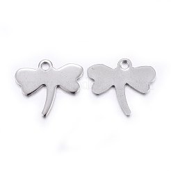 Tarnish Resistant 304 Stainless Steel Charms&nbsp;STAS-O110-09P