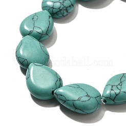 Synthetic Turquoise Beads Strands&nbsp;G-P561-B08-01