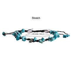 5Pcs 5 Styles Adjustable Braided Nylon Cord Anklets&nbsp;AJEW-SZ0001-63
