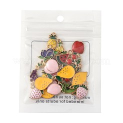 24Pcs 12 Styles Alloy Enamel Pendants&nbsp;ENAM-FS0003-41