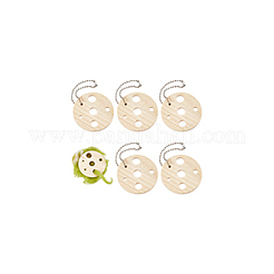 10Pcs Wood Embroidery Thread Plate&nbsp;WOOD-NB0002-83