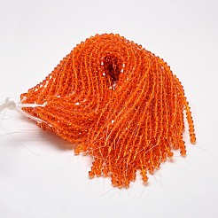 Transparent Glass Beads Strands&nbsp;EGLA-A039-T2mm-D11