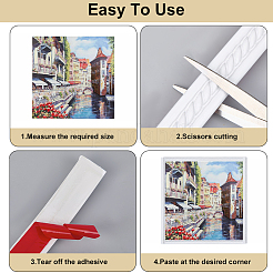 PVC Self-Adhesive Flexible Molding Trim&nbsp;DIY-WH20007-57B
