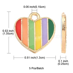 Alloy Enamel Charms&nbsp;ENAM-YW0002-58