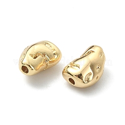 Rack Plating Brass Spacer Beads&nbsp;KK-B072-44G