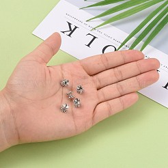 Tibetan Style Double Sided Flower Bead Caps&nbsp;PALLOY-O042-02