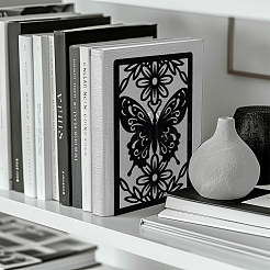 Non-Skid Iron Bookend Display Stands&nbsp;AJEW-WH0548-007