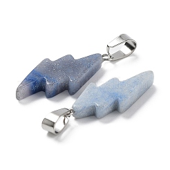 Natural & Synthetic Mixed Gemstone Pendants&nbsp;G-C057-01P