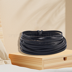 5M Cowhide Leather Cords for DIY Craft&nbsp;WL-GF0001-25A-01