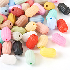 42Pcs 21 Colors Oval Silicone Focal Beads&nbsp;SIL-TA0001-69