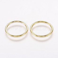 鉄オープン丸カン  ラウンド  カドミウムフリー＆鉛フリー  金色  13ゲージ  20x1.8mm  内径：16.4mm  約920個/1000g&nbsp;JRG20mm