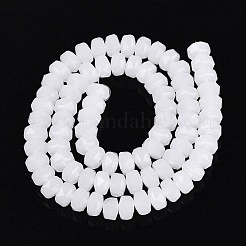 Imitation Jade Glass Beads Strands&nbsp;GLAA-Q114-01A-C01
