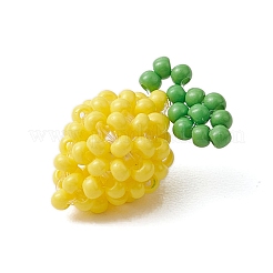 Seed Beads Beaded Charms&nbsp;PALLOY-MZ00313