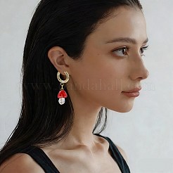 16Pcs 201 Stainless Steel Huggie Hoop Earring Findings&nbsp;STAS-FS0002-27B