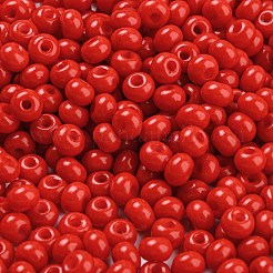 Imitation Jade Glass Seed Beads&nbsp;SEED-Z001-A-B12