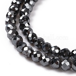 Electroplate Non-magnetic Synthetic Hematite Beads Strands&nbsp;G-L487-C-15