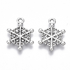 Tibetan Style Alloy Pendants&nbsp;LS-TIBE-N010-22AS-RS
