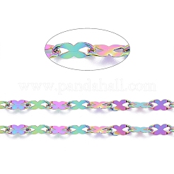 Ion Plating(IP) 304 Stainless Steel Dapped Link Chains&nbsp;CHS-F013-03MC