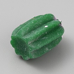 サボテンのミニチュア装飾品  マイクロランドスケープホームドールハウスアクセサリー  小道具の装飾のふりをする  13.5x19mm&nbsp;DJEW-CJC0005-04H
