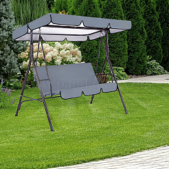 オックスフォード布製ブランコ用キャノピーカバー  サンシェード防水防塵カバー  グレー  1950x1250x1mm&nbsp;DIY-WH20081-094C