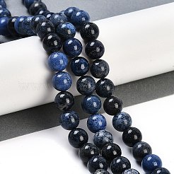 Natural Dumortierite Beads Strands&nbsp;G-G167-A06-10MM