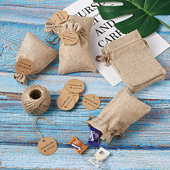 Burlap Packing Pouches&nbsp;ABAG-TA0001-13