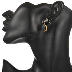 304 Stainless Steel Dangle Stud Earring for Women&nbsp;EJEW-JE07349