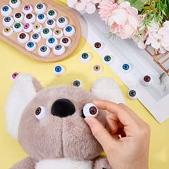 40Pcs 10 Colors Plastic Safety Craft Eye&nbsp;DIY-DC0004-37