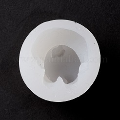 Cat with Flower Food Grade Silicone Molds&nbsp;DIY-M031-33