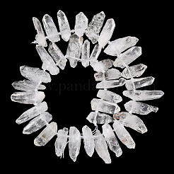 Natural Herkimer Diamond Beads Strands&nbsp;GG-CBA533A-A01-01
