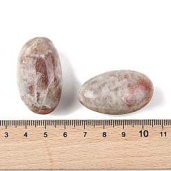 天然サンストーンビーズ  転がった石  穴なし/ドリルなし  ナゲット  20~56x18~30.5x8~28mm&nbsp;G-G348-01B-34