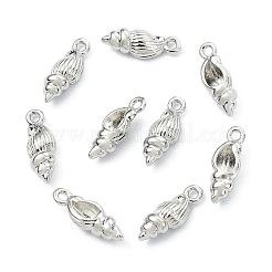 SHEGRACE Brass Shell Shape Charms&nbsp;XGR0171P-103P