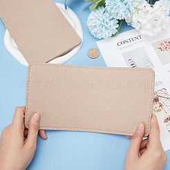 フェルトインサートバッグボトム  クッションパッド  長方形  キャメル  25x13x0.45cm&nbsp;DIY-WH0308-167B-01