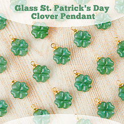 60Pcs Glass Charms&nbsp;GLAA-DC0001-08