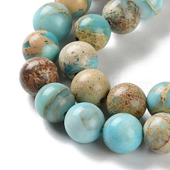 Dyed Natural Regalite/Imperial Jasper/Sea Sediment Jasper Beads Strands&nbsp;X-G-B124-C01-15