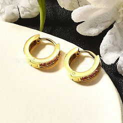 304 Stainless Steel Hoop Earrings for Women&nbsp;EJEW-M068-10G