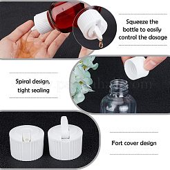 プラスチック製ネジカバー32個  ミニ透明プラスチック漏斗ホッパー付き  3mlpeポリエチレン使い捨てトランスファードロッパー付き  palsticキャリブレーション済みピペット  DIYクラフト用  ミックスカラー&nbsp;FIND-FH0002-52