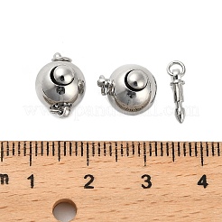 Brass Box Clasps&nbsp;KK-K299-01P